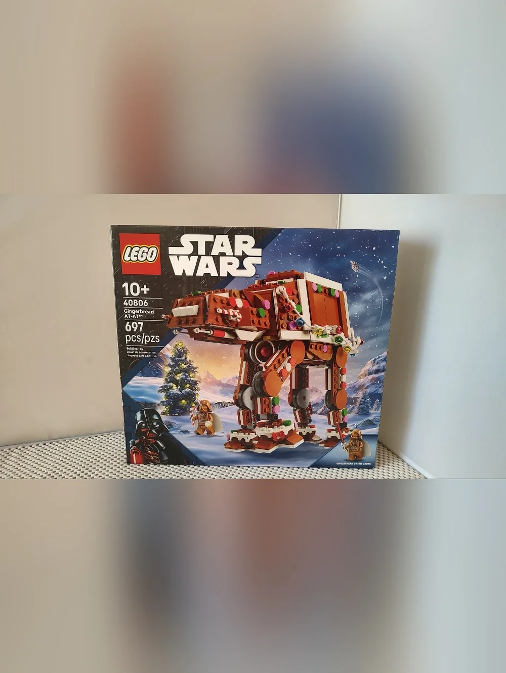 Lego 40806 Gingerbread AT-AT Star Wars NWT Building Toy Gingerbread Darth Vader